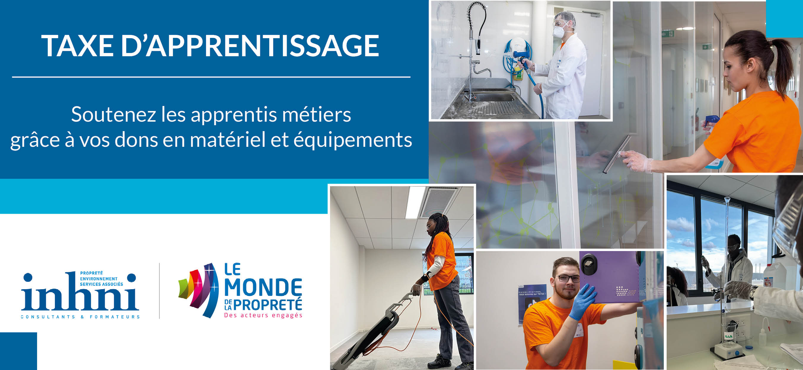 Taxe d'apprentissage : donnez le sourire aux apprentis métiers !