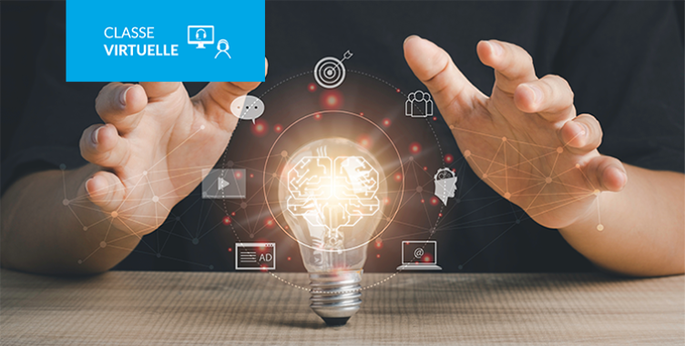 Formation IA classe virtuelle - communication et marketing