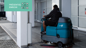 Techniques professionnelles, autolaveuse autoportée
